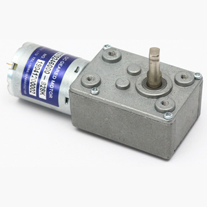 12V 고토크 저속 <span class=keywords><strong>DC</strong></span> 웜 소형 기어박스 - Product Image 2