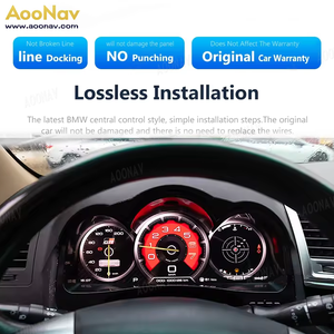 จอแสดงผล LCD ดิจิตอลสำหรับรถยนต์ Toyota Fortuner Hilux Vigo ปี 2005-2015 ชุดหน้าปัดแสดงผลเสมือนจริง มาตรวัดความเร็ว จอแสดงผลบนแผงหน้าปัดรถยนต์ - Product Image 5