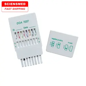 SCIENSMED Cassette de test de drogue urinaire 5 en <span class=keywords><strong>1</strong></span> THC/AMP/MOP/MET/BZO - Product Image 1