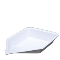 Plat de pesée en plastique en forme de bateau, plat de pesée chimique de laboratoire, petits, moyens et grands récipients de pesée