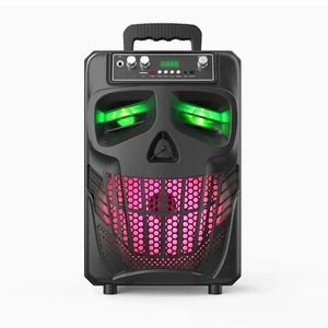 HT-S08 Hautement recommandé Enceinte portable sans fil Bluetooth <span class=keywords><strong>de</strong></span> 8 pouces au design tête <span class=keywords><strong>de</strong></span> <span class=keywords><strong>mort</strong></span> pour extérieur - Product Image 2