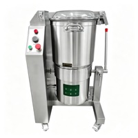 Mixeur vertical, hachoir à sauce chili, batteur à boulettes de viande, hachoir à légumes et hummus 220V 380V pour restaurant