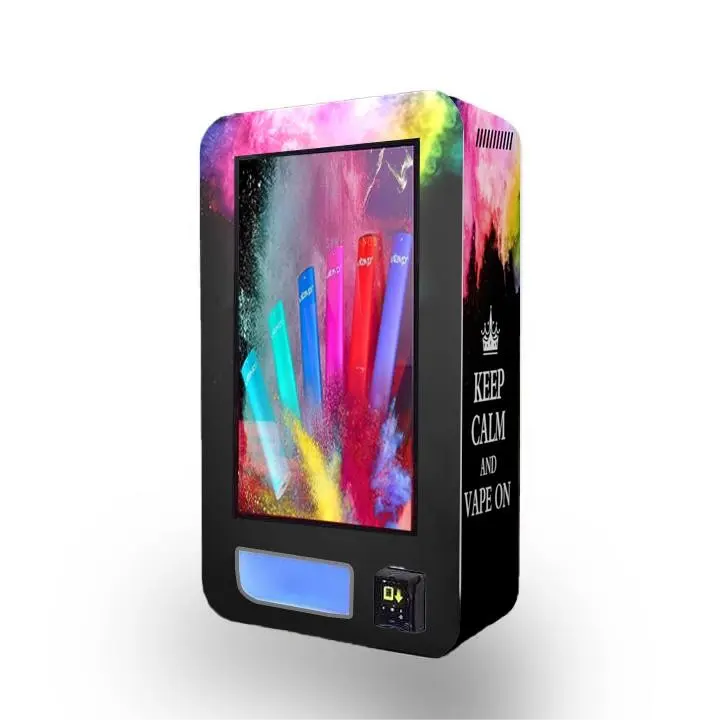 JW Mini Vending Machine for condoms outdoor Customized Vending Machine With Touch Screen Displaying Video Ads Selling Condoms