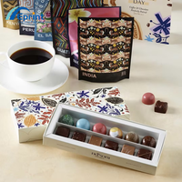 Boîte à chocolat haut de gamme personnalisée, boîtes cadeaux de luxe à double tiroir, emballage alimentaire à emporter pour desserts, impression de logo, boîte à biscuits et bonbons