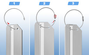 Etiquetas de Equipaje de Aluminio con Tarjeta de Identificación y Anillo de Acero, Etiqueta Antipérdida para Maletas, Accesorios de Viaje para Maletas - Product Image 6