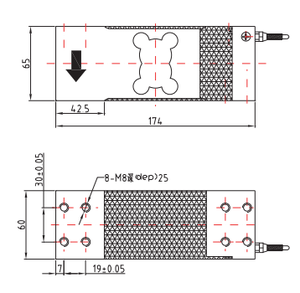 SWJ Hochwertiges SUP6 <span class=keywords><strong>250kg</strong></span> Einpunkt-Aluminium-Tank-Wiegesystem Kraftsensoren & Wägezellen - Product Image 3