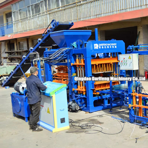 Machine à fabriquer des blocs de béton QT6-15, machine à fabriquer des briques en ciment, machine à poser des briques, <span class=keywords><strong>prix</strong></span> de la machine à fabriquer des blocs de béton - Product Image 1
