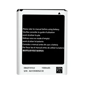 ขายที่นิยม1500มิลลิแอมป์ชั่วโมง Li-Ion <span class=keywords><strong>แบ</strong></span><span class=keywords><strong>ต</strong></span>เตอรี่ EB425161LU สำหรับ Samsung Galaxy <span class=keywords><strong>J1</strong></span>มินิ I8160 S7572เปลี่ยนแบตเตอรี่ - Product Image 1
