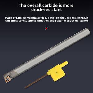 Anti-Vibrations-Wolframstahl-Innen bohr werkzeug halter Sclcr Cnc Drehmaschine Bohr karbid Werkzeugs ch raube Erweiterte Drehmaschine Werkzeug HRC42-60 - Product Image 4