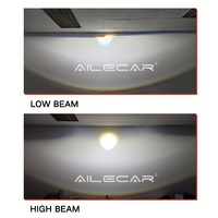 2.0 pouces voiture Bi LED projecteur lentille matrice Laser phares 70W super haute luminosité led phares