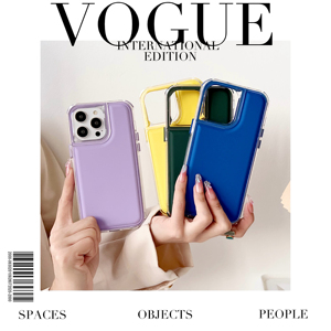 Custodia personalizzata colorata per telefono 2 in 1 paraurti per <span class=keywords><strong>samsung</strong></span> a54 custodia per oppo reno 7 5g per iphone <span class=keywords><strong>13</strong></span> 15 custodia per cellulare - Product Image 6