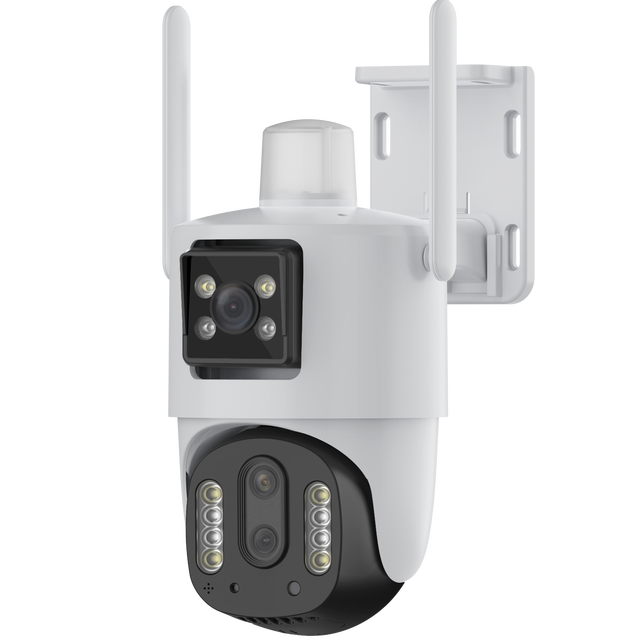 V380 10X ZOOM 360 Degree Panorama Outdoor Wireless Dual Lens Network Ptz Camera 6mp Auto Tracking 4mp Wifi Dual Lens Cctv Camera