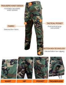 Uniforme de Camouflage de Combat en Jungle Costume Tactique Vêtements CS <span class=keywords><strong>Softair</strong></span> pour Hommes - Product Image 4