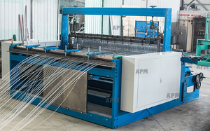 全自動ステンレス鋼圧着ワイヤーメッシュ工業用織り圧着ワイヤーメッシュルームマシンフェンスメッシュ製造用 - Product Image 6