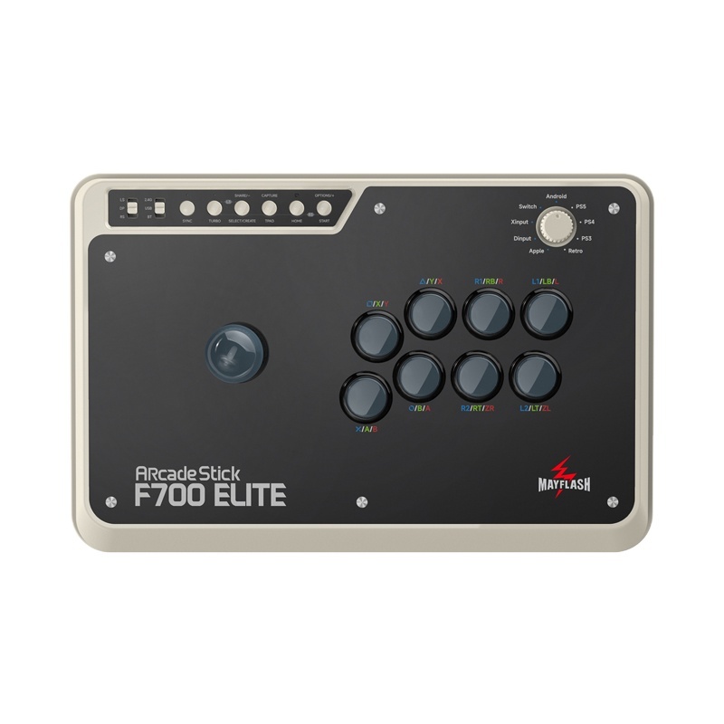 <strong>2026</strong> Mayflash F700 Elite Edition Arcade Joystick <strong>for</strong> PS5/PS4/<strong>PC</strong>/Switch2 Ios Android Wireless Gaming <strong>Controller</strong>