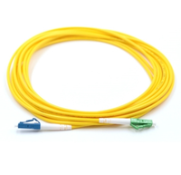 Cordon Fibre Optique Simplex 1m 2m 9/125 LC UPC Vers LC APC Monomode Câble Fibre Optique