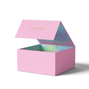 Tùy Chỉnh Logo Sang Trọng Caja De Carton Sinh Thái Hộp Giấy Bao Bì Sang Trọng Từ Có Thể Gập Lại Ribbon Quần Áo Giấy Hộp Quà Tặng Bao Bì Hộp - Product Image 4