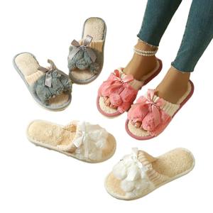 Promoción al Por Mayor Pantuflas de Suela EVA para Mujer con Lujoso Forro de Felpa Planas de la Mejor Calidad - Product Image 6
