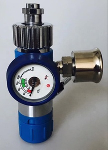 Regulador de Oxígeno de Latón de 0-25L con Entrada G5/8, Conector Francés y Borde Redondeado para Uso Hospitalario, Presión de Salida de 50 psi - Product Image 4