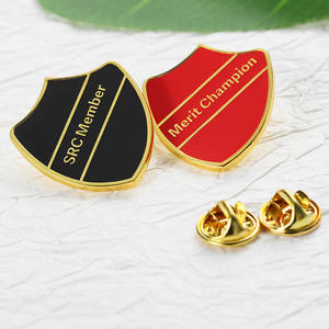 Pins <span class=keywords><strong>de</strong></span> Solapa Personalizados con Logotipo, Letras 2D, Chapados en Oro, <span class=keywords><strong>de</strong></span> Aleación <span class=keywords><strong>de</strong></span> Zinc, Esmalte Duro, para Regalo o Premio <span class=keywords><strong>de</strong></span> Club - Product Image 3