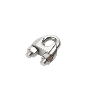 SDPSI DCT Rigging Hardware DIN1142 Galvanized Carbon steel Wire Rope Clip