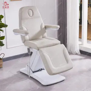 Thủy Lực Sang Trọng Chuyên Nghiệp Ghế Bảng De Điện Salon Mỹ Phẩm Cong Mặt Spa Vẻ Đẹp Giường Lash Massage Bảng