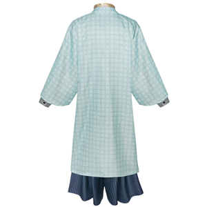 Ensemble de costumes de cosplay de <span class=keywords><strong>couple</strong></span> de style anime japonais, robe kimono assortie pour Halloween, carnaval - Product Image 3