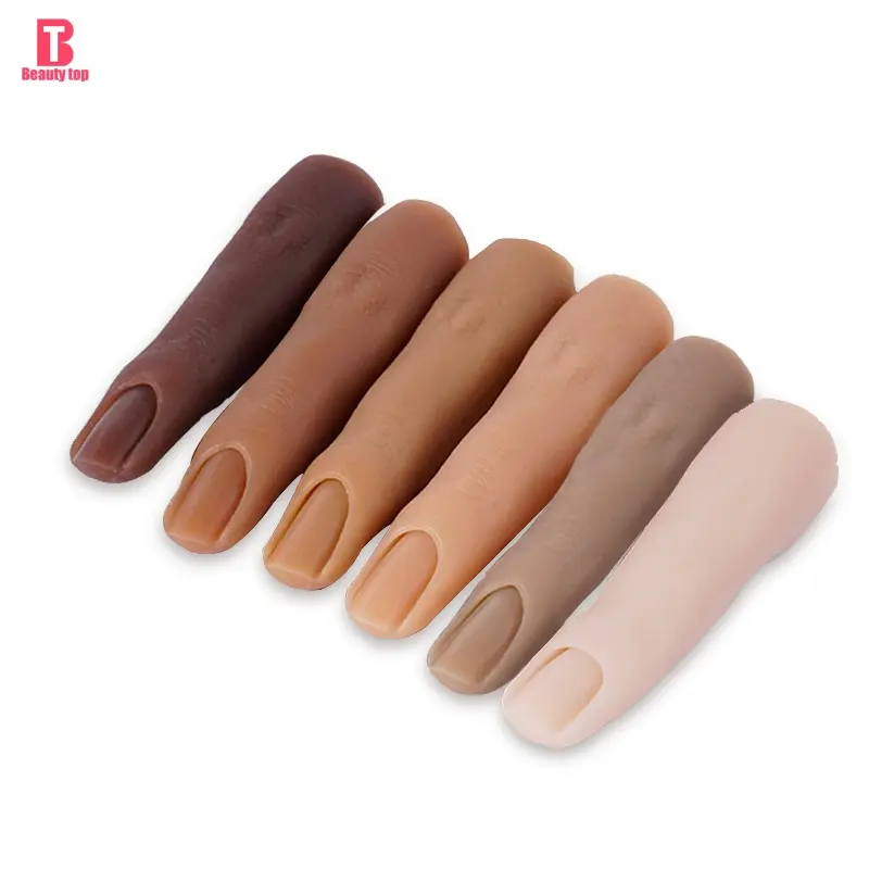 Beauty Top Linh Hoạt Uốn Cong Tay Đào Tạo Ngón Tay Duy Nhất Silicone