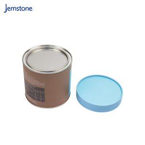 Premium Eco Friendly Custom Printed Food Grade Aluminum Foil Liner Metal Lid CMYK Printing Food Grade Paper Tube <b>Packaging</b> - Product Image 6