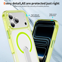 Magnetring-Handyhülle Geeignet für iPhone 18 Pro Max, mit Klappständer, Eingebautem Starkem Magnet, Stabilem Kabellosen Laden
