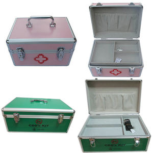 Usine vente en gros, maison, bureau, hôpital, <span class=keywords><strong>voiture</strong></span>, trousses de premiers soins d'urgence en aluminium avec fournitures - Product Image 5