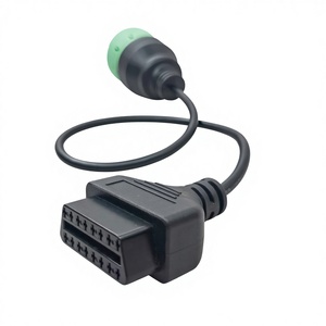 Кабель-адаптер Custom J1939 Green Type 2 (9-контактный) на OBD2 (16-контактный) для диагностики и передачи данных - Product Image 2