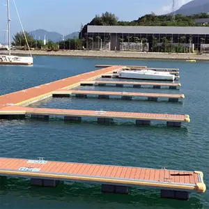 Sistema de doca de alumínio cais flutuante, plataforma flutuante do cais da marina