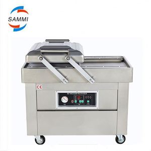 Más nuevo doble cámara de vacío máquina de embalaje para el arroz satisfacer carne - Product Image 1