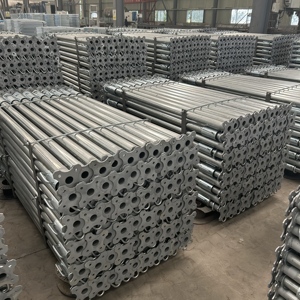 Andamio giratorio <span class=keywords><strong>brasileño</strong></span> Construcción de escalera Pilares de soporte de acero y aluminio con vigas de madera Accesorios de encofrado importados - Product Image 4