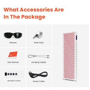 Ideatherapy RL300Maxc Panel terapi cahaya merah spektrum bahkan 5-panjang gelombang Led dekat terapi cahaya inframerah untuk menghilangkan rasa sakit - Product Image 5