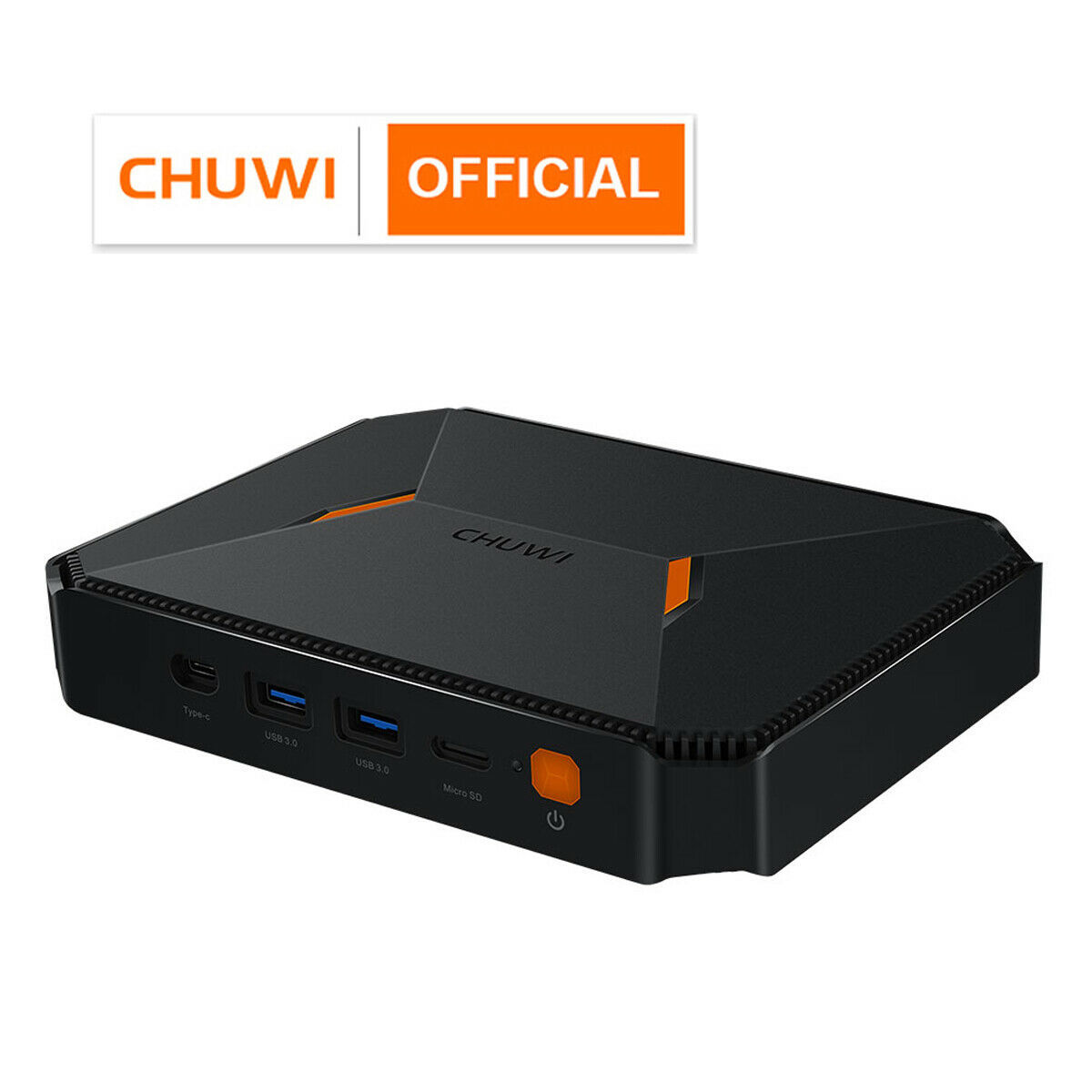 CHUWI HeroBox Fanless Mini PC Linux/Win10 (64-bit) Desktop 8+180GB
