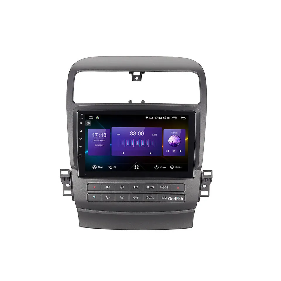 Pemutar DVD Mobil Multimedia Android, Pemutar Dvd Navigasi GPS untuk Acura TSX 2004-2008 Stereo Radio dengan WIFI Bukan 2din DVD