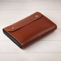 Organiseur de documents vertical en cuir PU de luxe, format A3, A4, A5, personnalisé, avec 5 à 7 pochettes, classeur extensible pour femmes