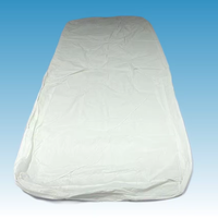 Couvre-matelas en vinyle à fermeture éclair de calibre 6 Couvre-matelas amovible jetable en plastique imperméable en PVC Couvre-lit en vinyle