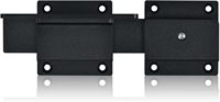 SANKINS moderno 5,5 \ "negro mate hierro forjado resistente puerta de valla pestillo Puerta de Granero Flip Hardware cerradura de granja