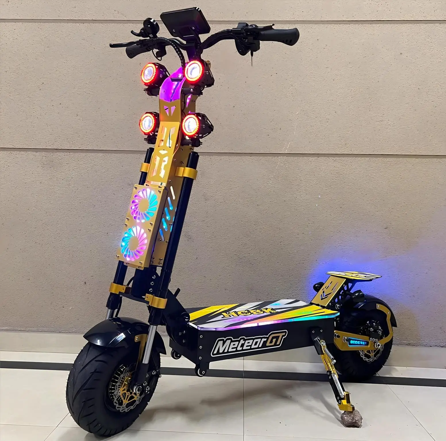GT-M8 Dual Motor 72v10000w Electric Scooter - High Speed