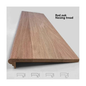 <span class=keywords><strong>Marches</strong></span> <span class=keywords><strong>d</strong></span>'<span class=keywords><strong>escalier</strong></span> intérieures modernes en bois massif de chêne rouge, sur mesure, prix direct usine, avec nez de marche, couleurs variées - Product Image 1
