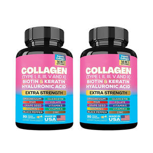 Complément alimentaire personnalisé pour adultes : capsules de collagène pour la beauté, favorisant la santé de la peau, des ongles et des cheveux - Product Image 4