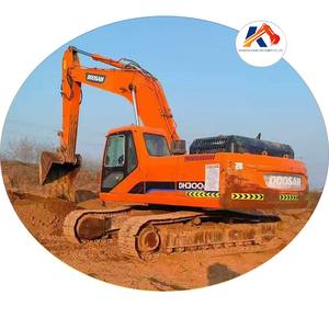 Excavatrice Doosan 90% neuve d'occasion, excavatrice sur chenilles hydraulique Doosan DH300LC-7 d'origine chinoise à vendre - Product Image 1