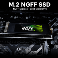 Disque SSD interne M2 3D à interface NGFF 128 Go/256 Go/512 Go/1 To avec vitesse de lecture de 500-550 Mo/s pour ordinateurs portables