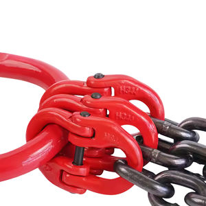 四脚リフティングスプレッダーアセンブリ、G80高強度鋼リフティングチェーンスリング - Product Image 2