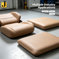Tissu en silicone et cuir imperméable occultant extensible pour ameublement automobile et extérieur, matériau de rembourrage, usine OEM