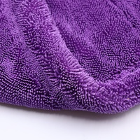 1200gsm 1400 Gsm épaissi accessoires de lavage de voiture serviette boucle torsadée voiture nettoyage séchage microfibre serviettes voiture détaillant 60x90cm