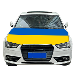 Nacional Sudáfrica Car Hood Cover Flag 120*150CM Impresión digital Tela de poliéster - Product Image 6